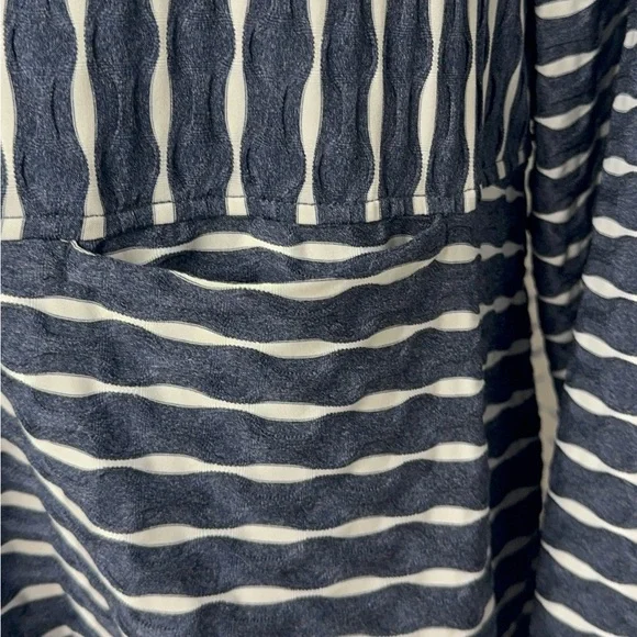 Habitat Perfect 3-piece Navy Set - blazer, wide leg pant sleeveless tank Large - Picture 13 of 13